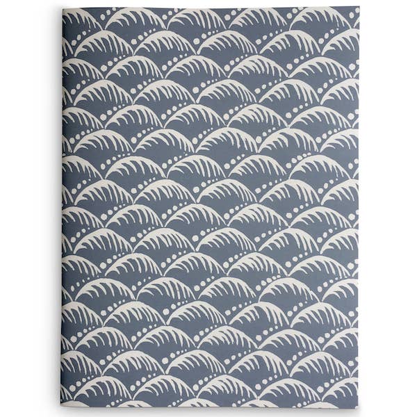 Patterned Scrapbook in Wave Storm Grey for wholesale by Cambridge Imprint