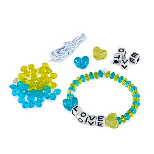 Beaded Love Bracelets for wholesale by Addkrafts