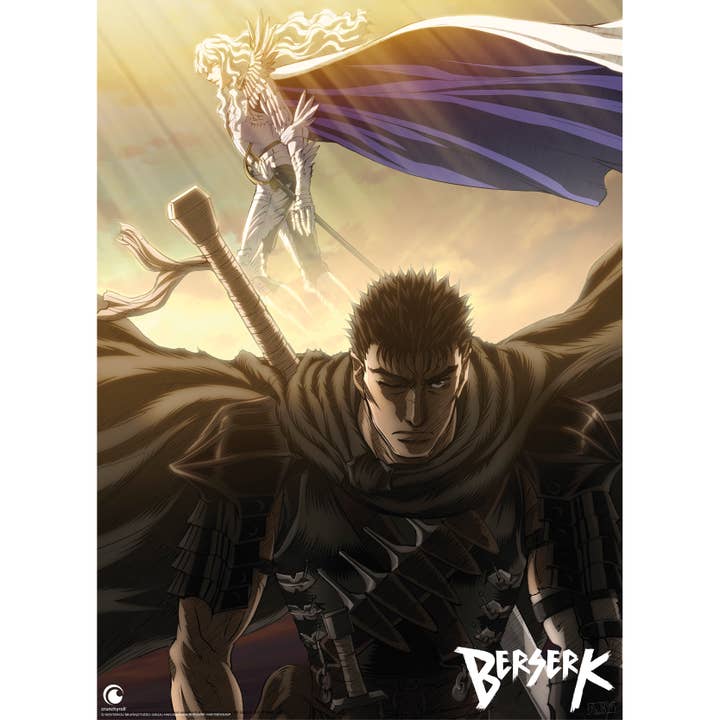 ABYstyle - Vente Poster - Poster en boîte sans cadre Berserk, 15 x 20,5 pouces, comprend 22