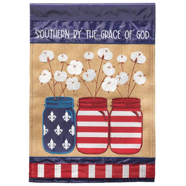 Flag Cotton Southern By Grace 29x42 for wholesale by Dicksons