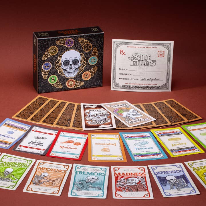 Pillbox Games - Wholesale Card Game - Side Effects1