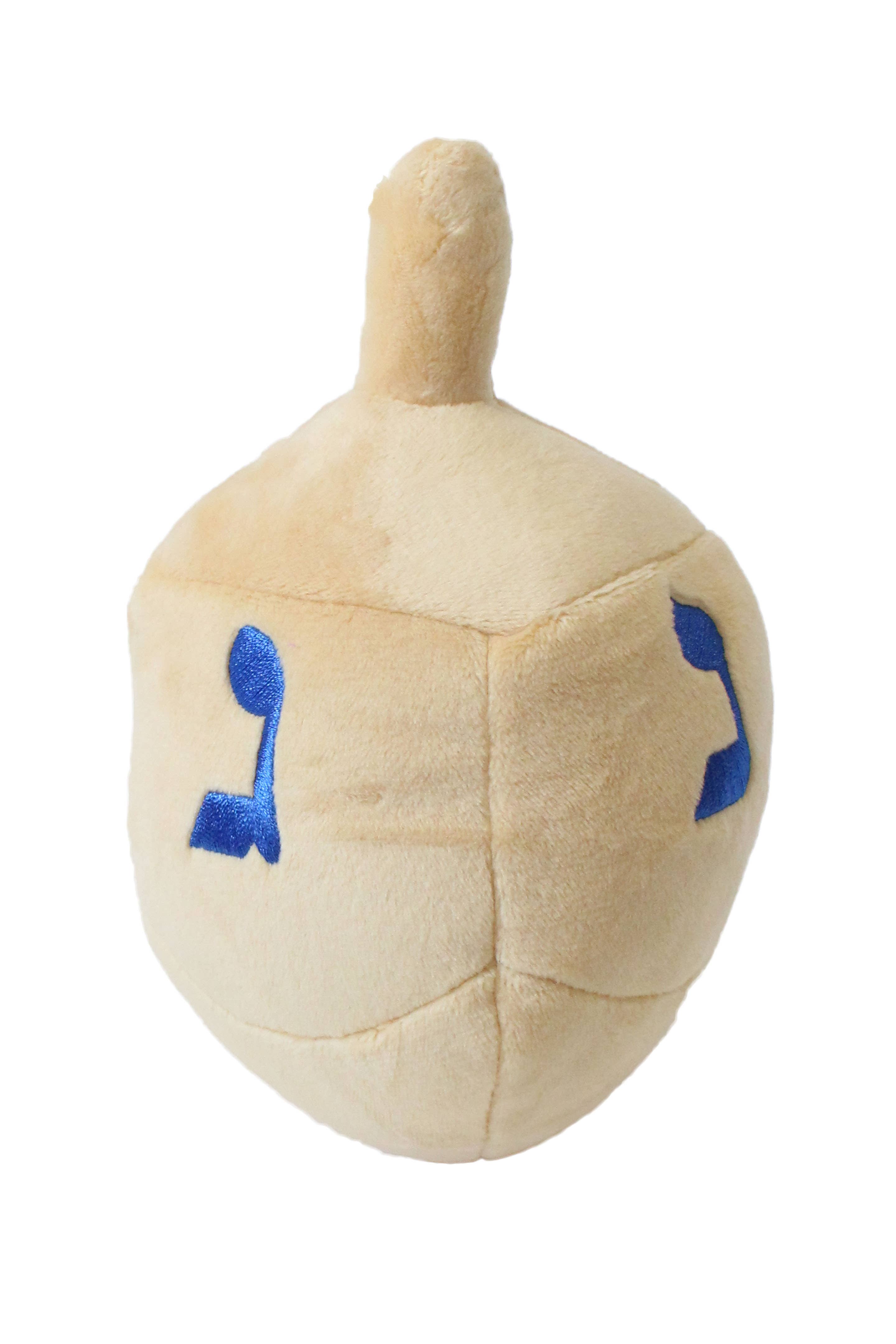 Midlee Designs - Wholesale Pet Plush Toy - Dog - Midlee Dreidel Hanukkah Dog Toy1
