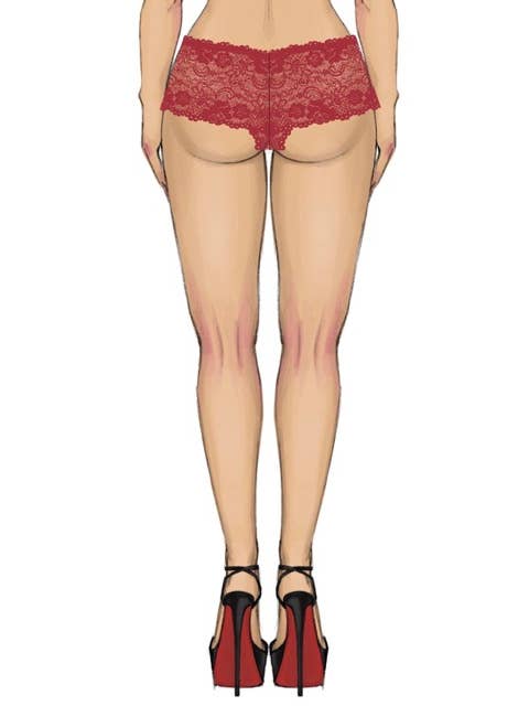 House of Desire – Engroshandel Undertøj - Dame – CAITLIN BLOMSTRET BLONDE CHEEKY80