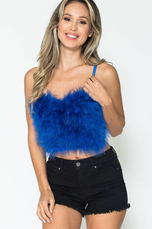 Lydia USA - Wholesale Bustier - Women's - Full Soft Fur Bustier10
