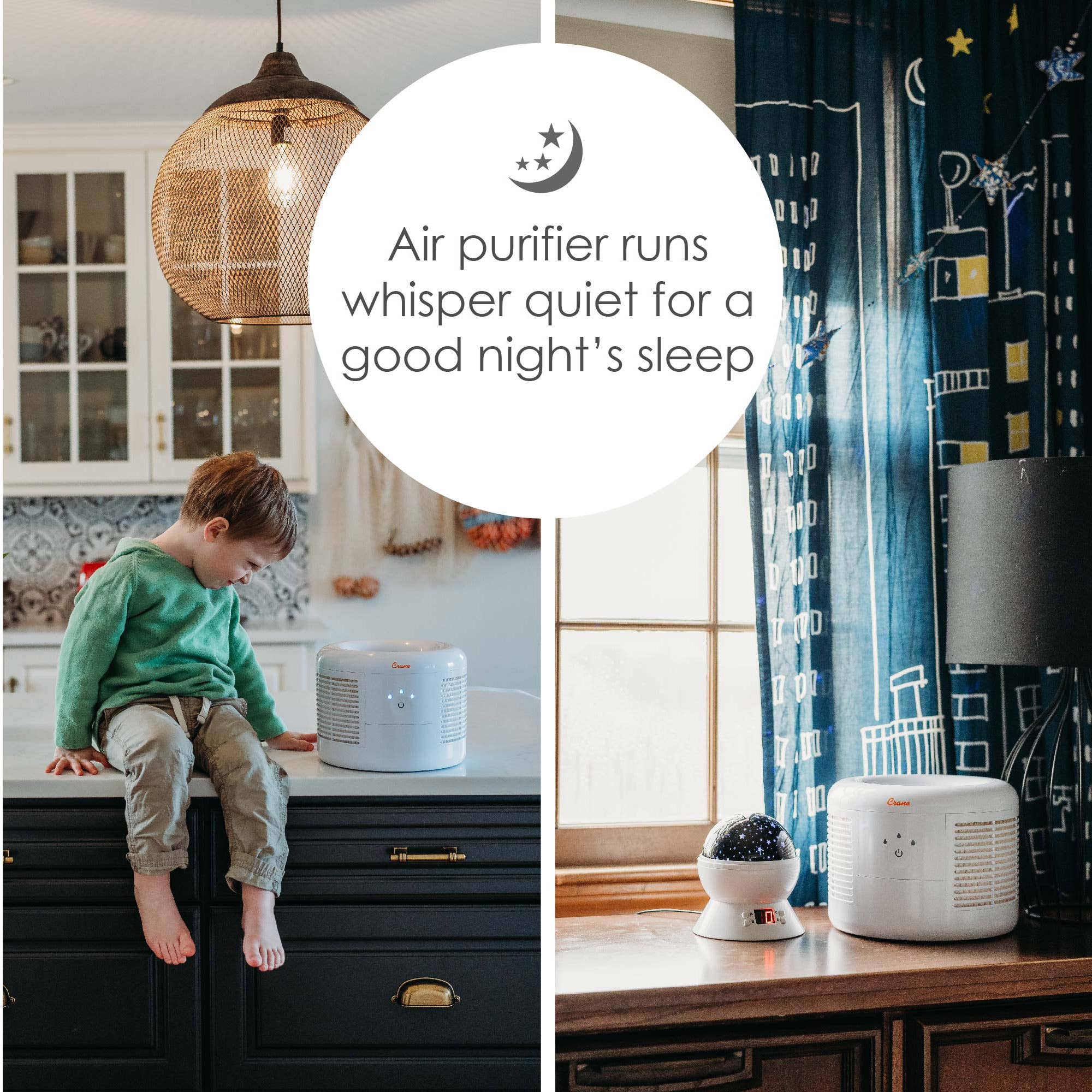 Crane Baby - Wholesale Air Purifier - Air Purifier With HEPA, For Small Rooms4