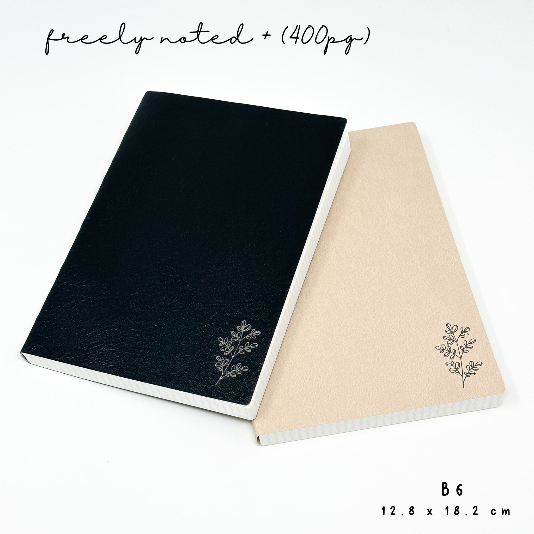 Plannermonkeyco - Wholesale Notebook - B6 Freely Noted + (400pg) | Tomoe River Paper Notebook0