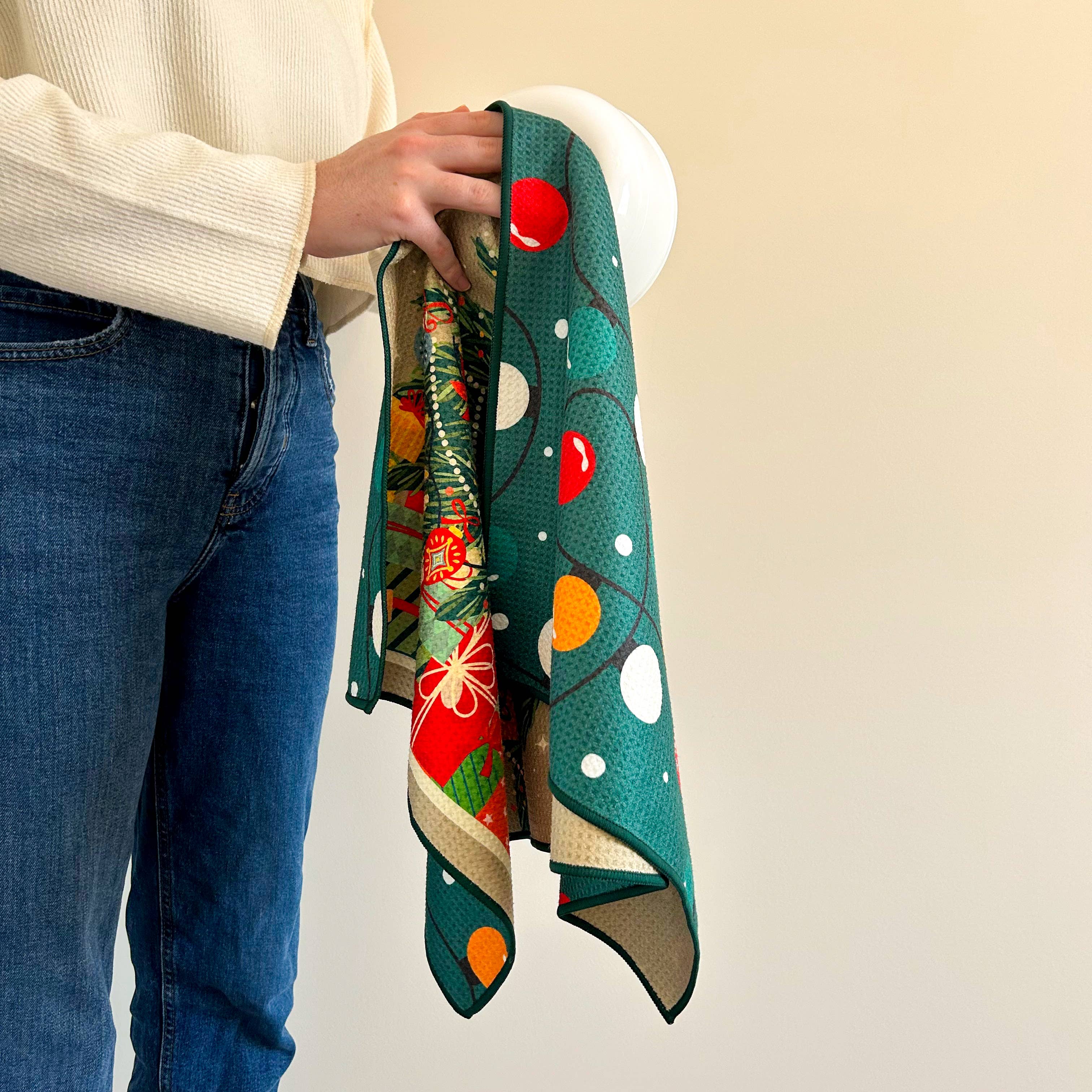 Buzzee - Vente Torchon - NOËL - Serviettes double face4