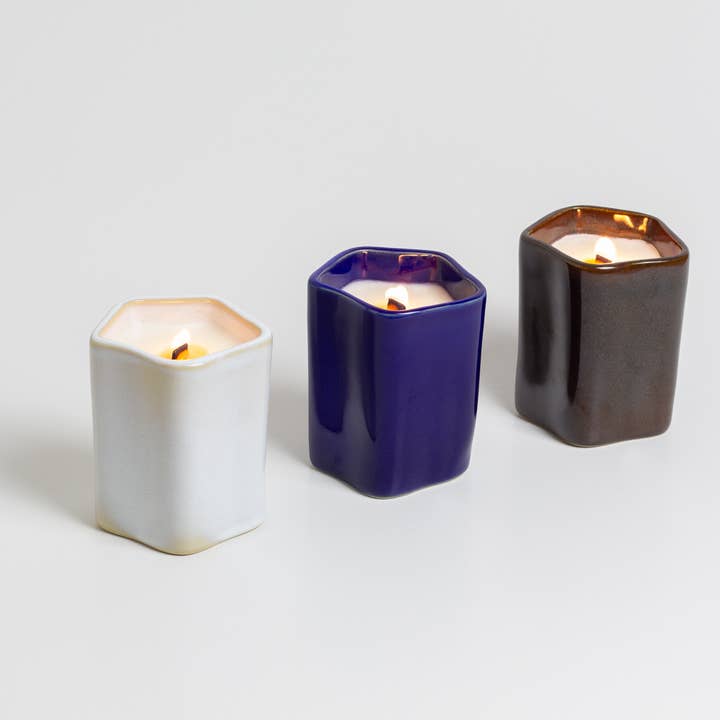 o cactuu - Venta al por mayor Velas en tarros - Vela de cera perfumada - Frutos rojos - Decoración del hogar - Cerámica4