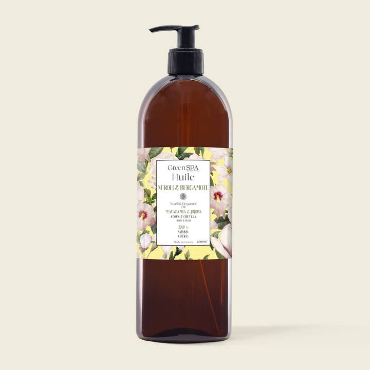 Green Spa – wholesale Bad- och kroppsolja – Neroli- och bergamottolja (begränsad upplaga)