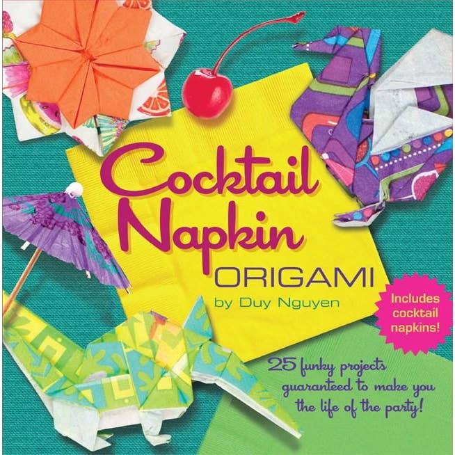 Cocktail-Servietten-Origami für den Großhandel von Microcosm Publishing & Distribution