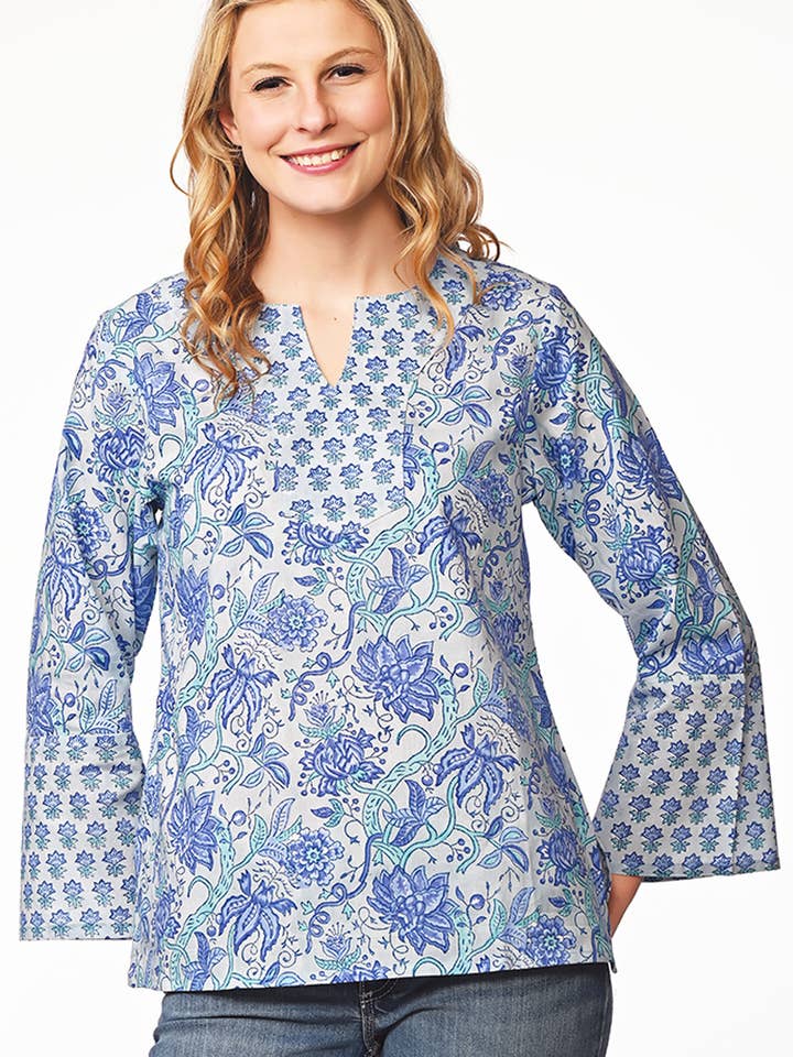 Sevya Handmade - Wholesale Tunic - Women's - Devani Block Print Tunics20