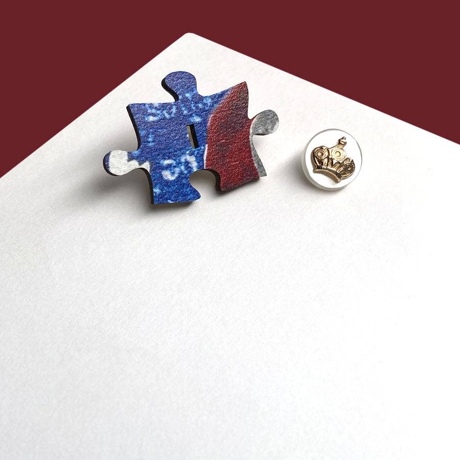 Trove - Wholesale Puzzel - Volwassene - Houten puzzel: bloemen tafelkleed in glazen pot4