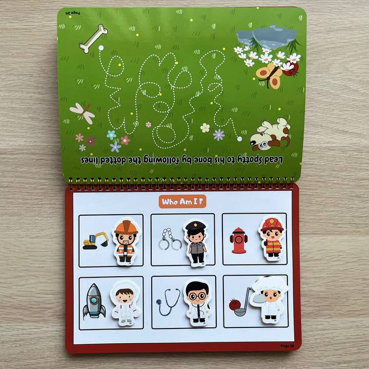 Tiny Walkers - Wholesale Coloring & Activity Book - Kids & Baby - Tiny Walkers Busy Book for Kids - 1st Edition !13