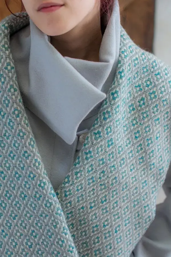 Chicoração - Wholesale Scarf - Women's - Scarf - Flower Bi Grey | Turquoise2