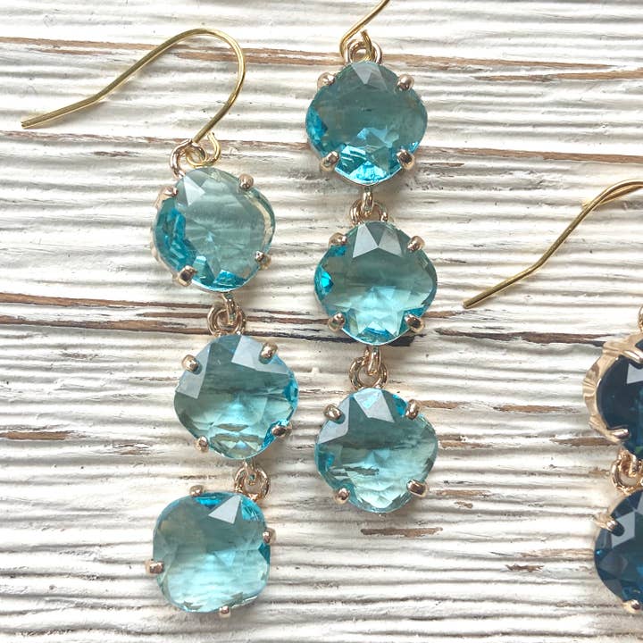 VB&CO Designs Handmade Jewelry - Wholesale Dangle Earrings - Crystal Earrings Spring Summer Easter Jewelry boutique salon