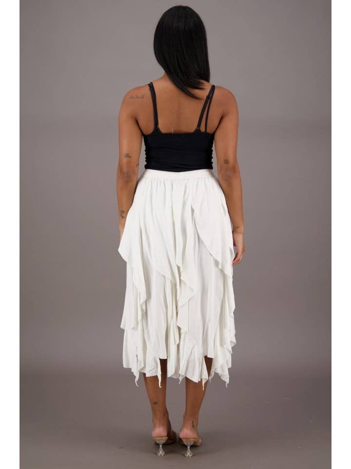 Advance Apparels - Vente Jupe – femme - Jupe Renaissance superposée 132266