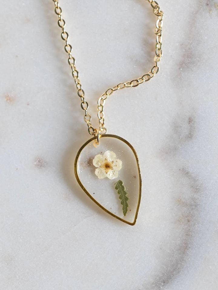 Flower + Fern for wholesale by Mental Gardens Jewelry