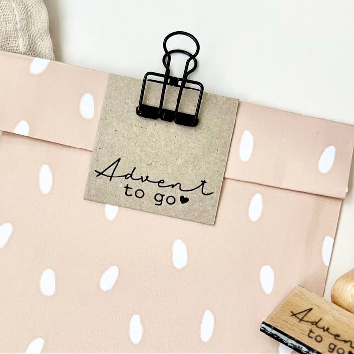 Tampon Avent à emporter, tampon Noël, tampon de Noël pour la vente par Der kleine Sperling