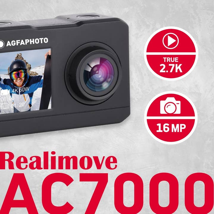 GT COMPANY - Wholesale Small/Handheld Appliance - AGFA Photo Realimove AC7000 — Digital Action Camera3