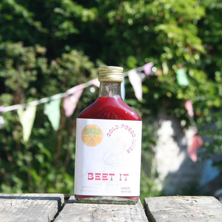 Juiced the Tip – wholesale Wellness juice/tonic – Beet It - Beetroot, Ginger, Carrot, Apple Health Shot 200ml2