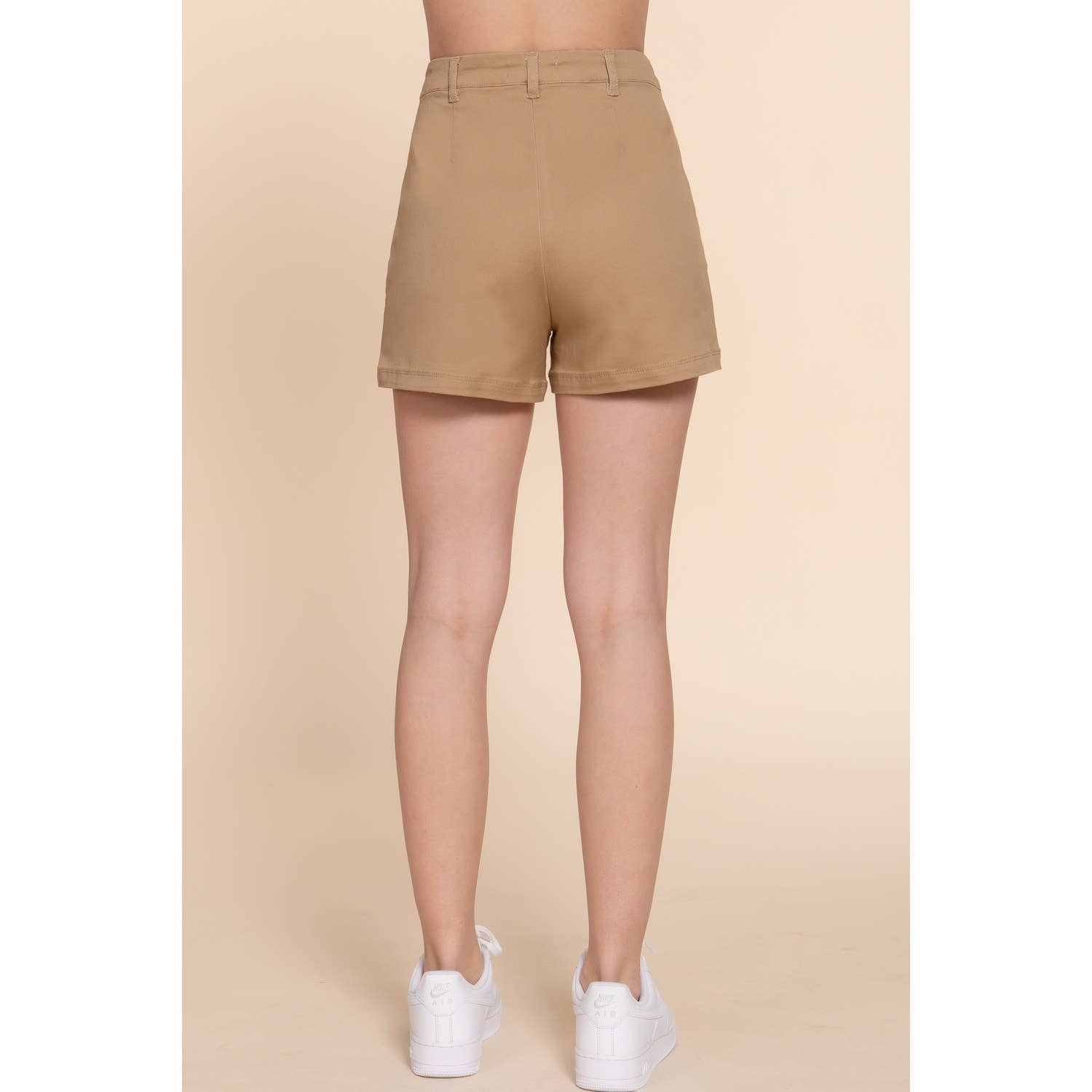 Apolline - Wholesale Shorts - Women's - HIGH WAIST SIDE POCKET STRETCH SHORTS11