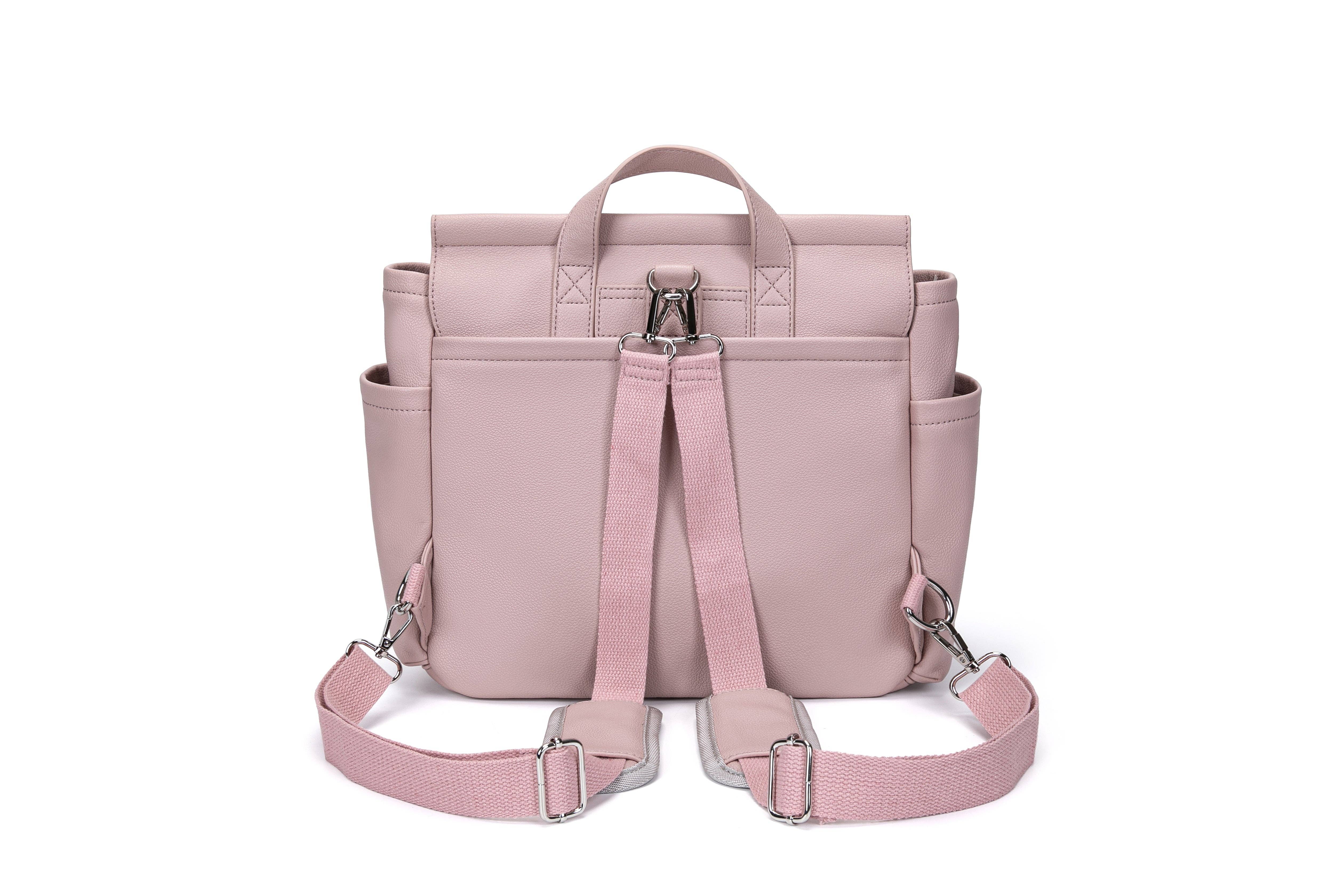 Nenina & Co - Vente Sac à langer – bébé - Sac maternité MIREM By Nenina & Co rose pâle avec tapis à langer offert13