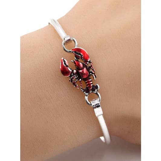 FR5662 Bracelet rigide écrevisse Red Lobster pour la vente par 0011 PREMIERE