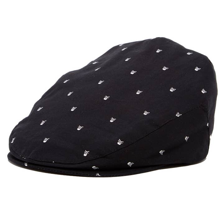 Black Skulls Driver Cap for wholesale by Born To Love