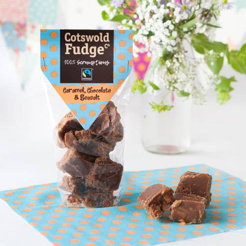 Cotswold Fudge - Vente Fudges - Chocolat au caramel et sel de mer