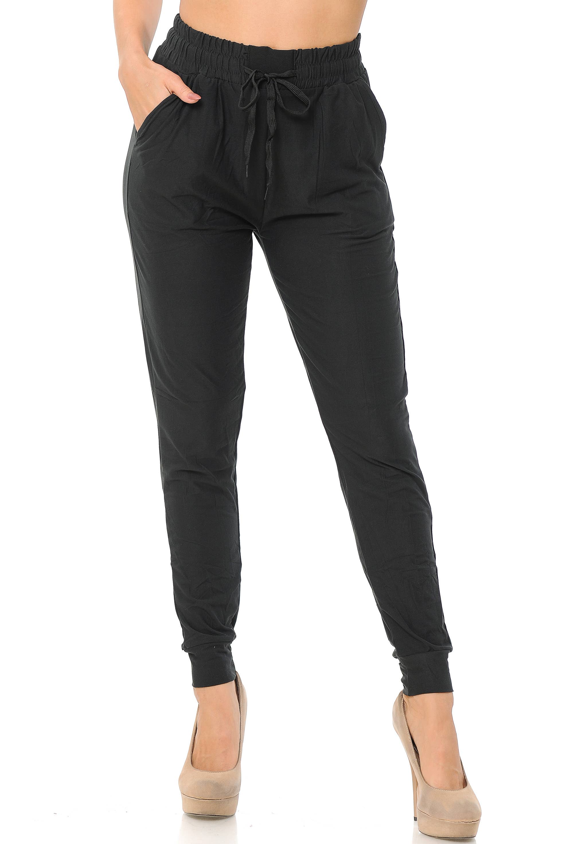 USA Fashion - Wholesale Athletic Sweatpants/Joggers - Women's - Buttery Smooth Solid Basic Women's Joggers0