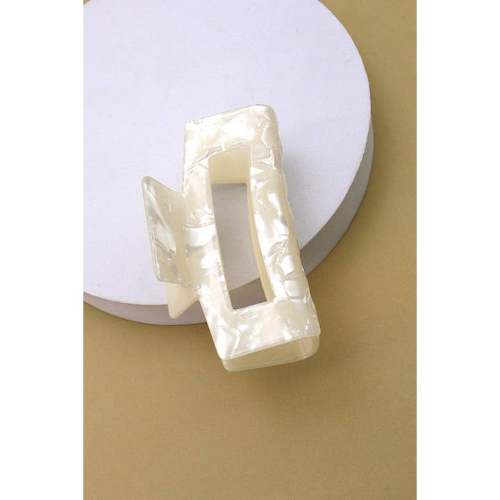 JOSSLYN by wall to wall - Wholesale Hair Clip - Women's - RECTANGLE CELLULOSE HAIR CLAW CLIP | 40H61518
