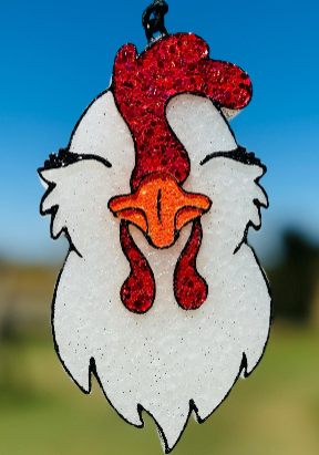 Scent Story Freshies - Wholesale Car Freshener - Unisex - Chicken With Lashes Car Freshie/Car Scent/Air Freshener2