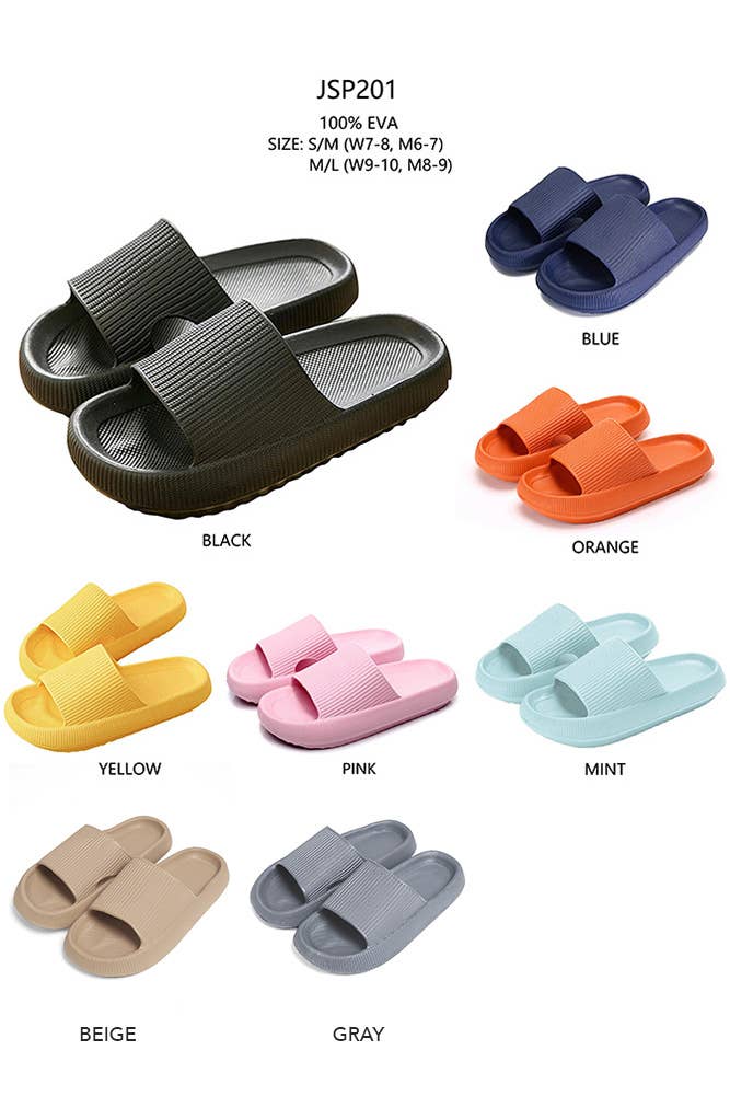 Hana - Wholesale Slippers - Women's - Solid Color Comfy Sleeper3