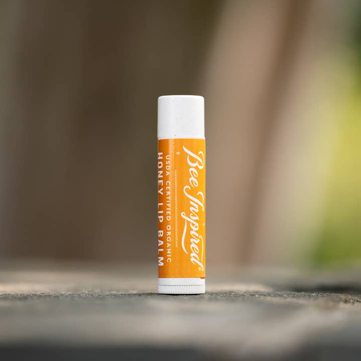 Bee Inspired - Wholesale Lip Balm - Plastic-Free Organic Honey Lip Balm | Hydrate + Smooth Lips