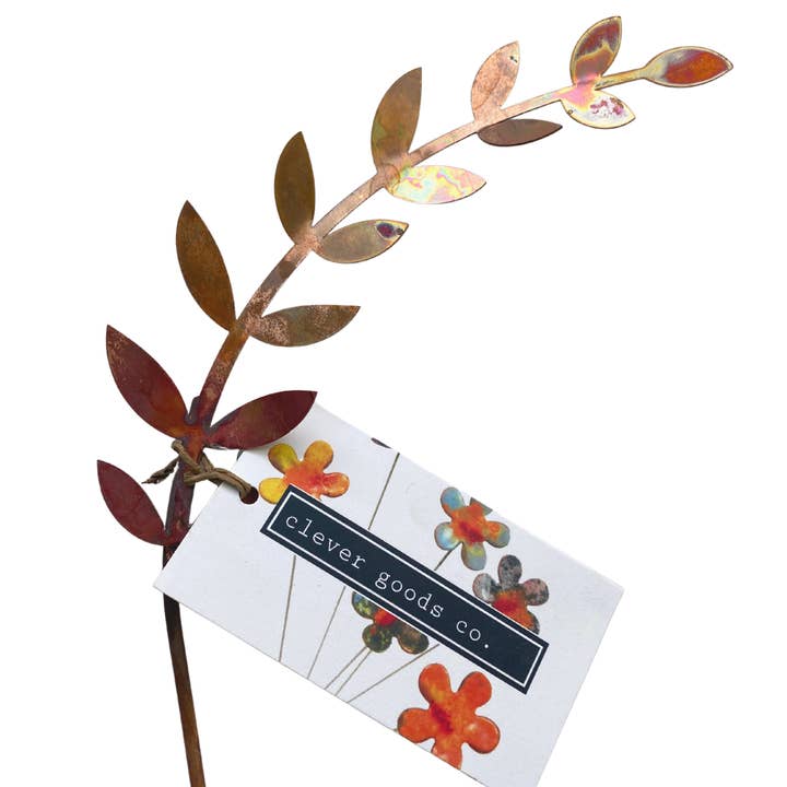 Nuovo prezzo più basso - Fronda di felce in rame naturale (a punta) - Piccola per la vendita all'ingrosso da parte di Clever Goods by Annabelle Noel Designs