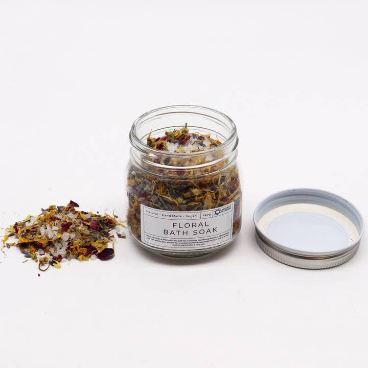 Ancient Wisdom - Wholesale Bath Soak/Milk - Floral Bath Soak - Natural - 140g