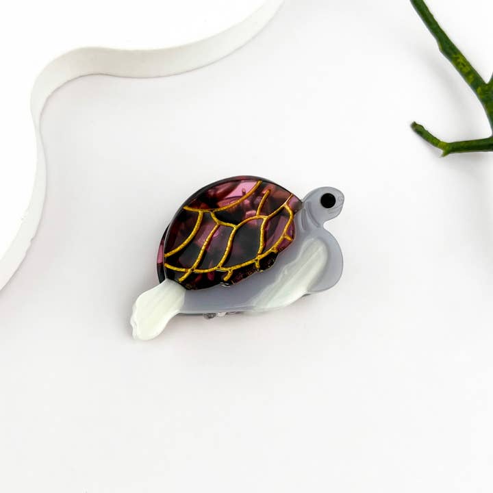 mildstyles - Wholesale Hair clip β Womenβs - 1.37" Mini Cute Turtle Acetate Hair Claw Clip π’β¨9