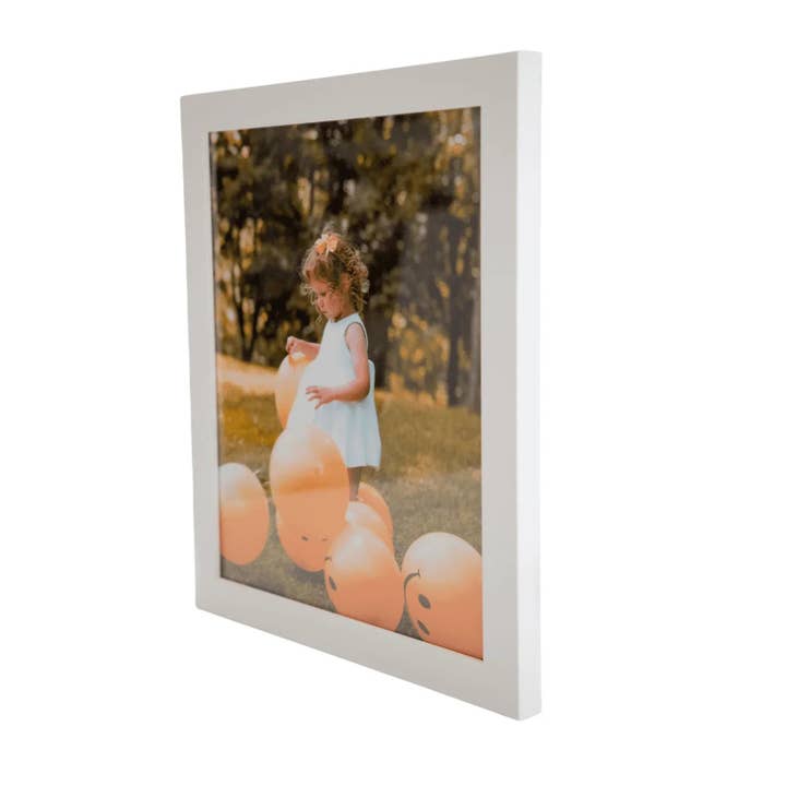 Modern Memory Design Picture Frames – Großhandel Bilderrahmen – Moderner 14x44 Weißer Bilderrahmen mit Glas - Holz-Fotorahmen10
