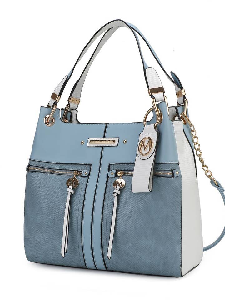 Sofia Tote Handbag Vegan Leather Women by Mia K and other Purchase Wholesale sofie the label. Free Returns & Net 60 Terms on Faire trending on Faire.