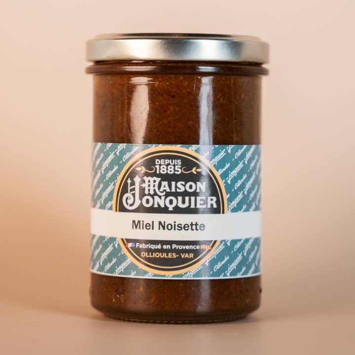 Honey / Hazelnut Spread - 250g for wholesale by Maison Jonquier