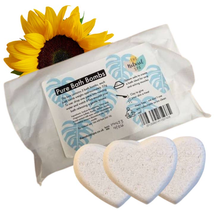 The Natural Spa Cosmetics - Wholesale Bath Bomb/Fizz - Bath Bomb Pack - 3 Per Pack5