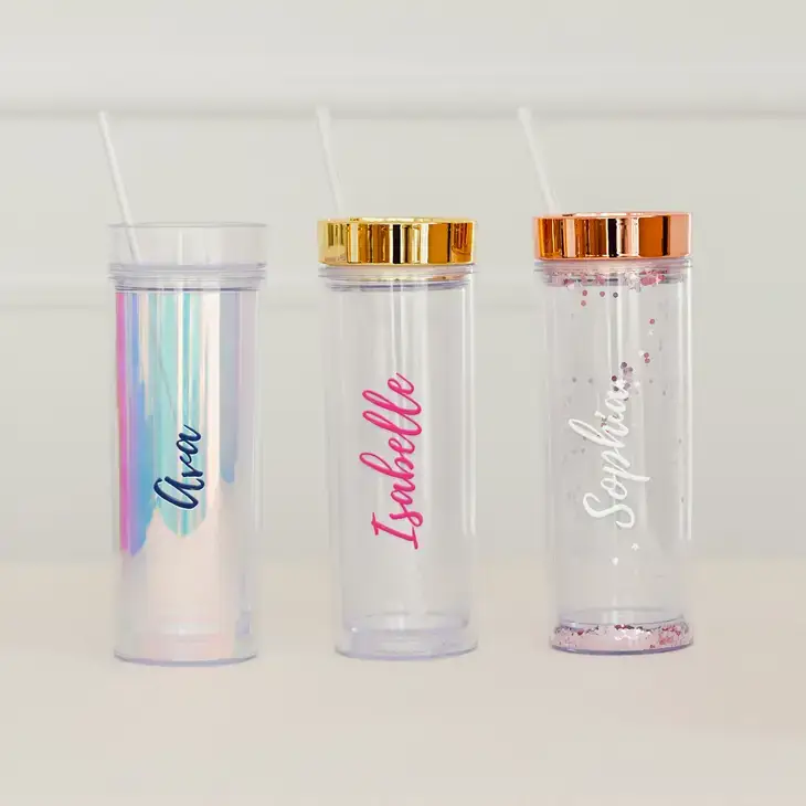 Weddingstar Inc. – wholesale Insulated mug/tumbler – 17 oz. Insulated Plastic Drink Tumbler - Calligraphy24