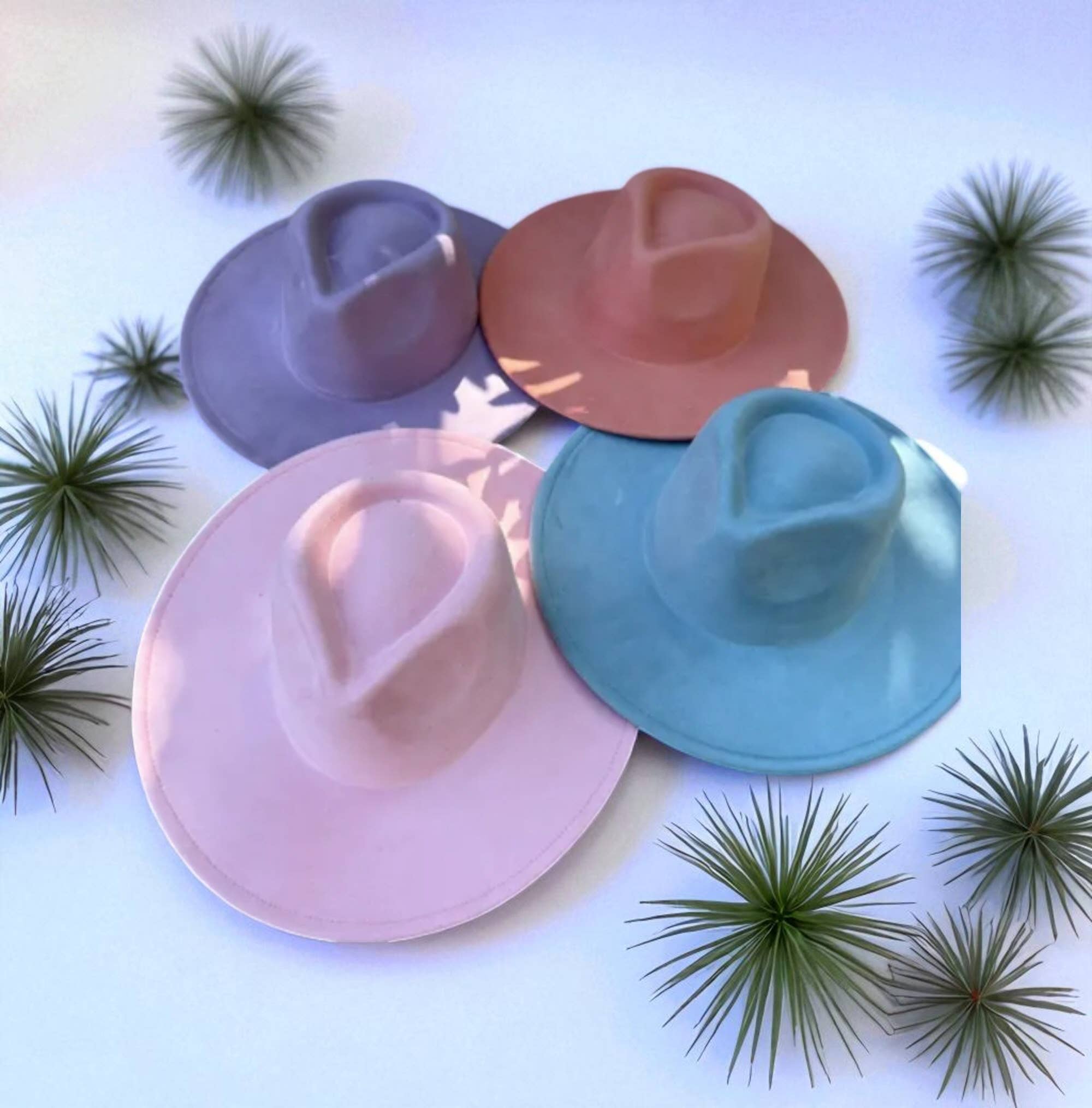 Bella Betty - Wholesale Fedora - Unisex - Vegan Suede Wide Brim Rancher Hat 20