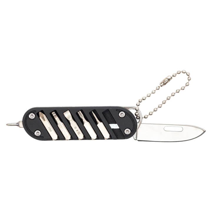 Mad Man - Wholesale Handy Tool - 7-IN-1 Pocket Knife & Screwdriver Combo