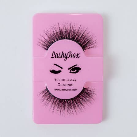 Lashybox - Caramel Premium 3D Lashes for wholesale by Ruby May Inc.
