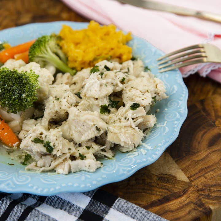 Crockstar Dinner Club - Wholesale Shelf-stable prepared meal - Garlic Mozzarella Chicken2