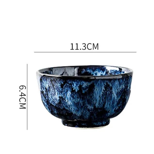 BRECK + FOX - Vente Service à vaisselle - Ensemble de dîner 10 pièces Blue Nebula14