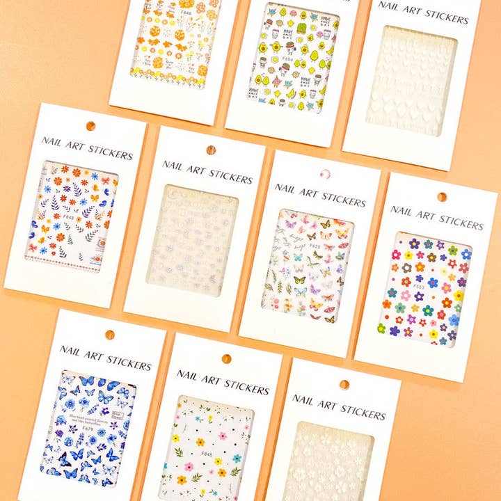 Angels Whisper Accessories - Wholesale Nail art/decal - Hearts & Crosses Nail Art Stickers11