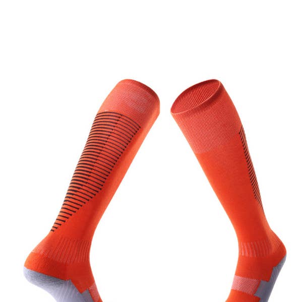Non-Slip Sweat-wicking Breathable Knee-high Football Socks for wholesale by WONDERXFANS