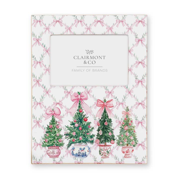 Lily Frame Vertical-Blush & Baubles - Millennial Christmas and other Purchase Wholesale pink frame. Free Returns & Net 60 Terms on Faire trending on Faire.
